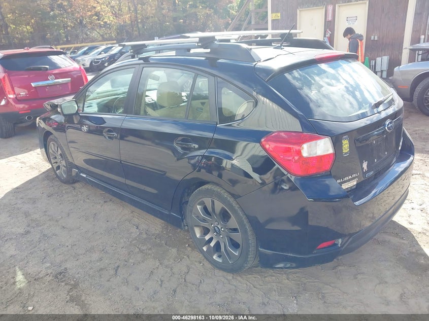 Vin: jf1gpap66g8280826, lot: 46798326, subaru impreza 2.0i sport premium 20163
