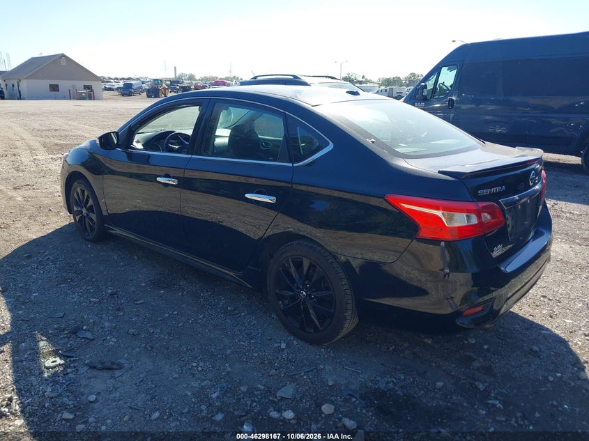 Vin: 3n1cb7ap1hy305717, lot: 46798330, nissan sentra sr turbo 20173