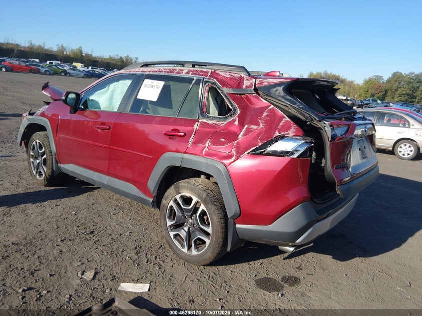 Vin: 2t3j1rfv9kw062374, lot: 46798333, toyota rav4 adventure 20193