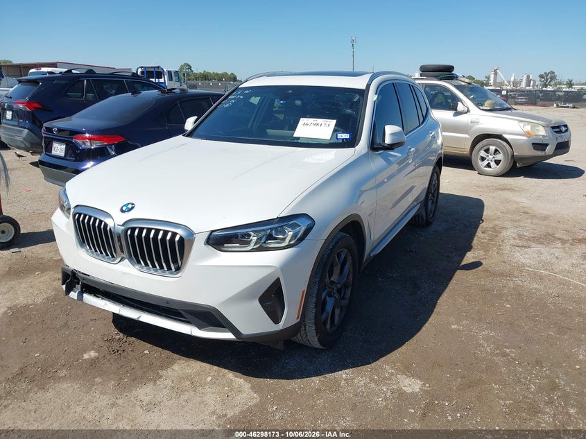 Vin: 5ux43dp03r9w40944, lot: 46798338, bmw x3 sdrive30i 20242