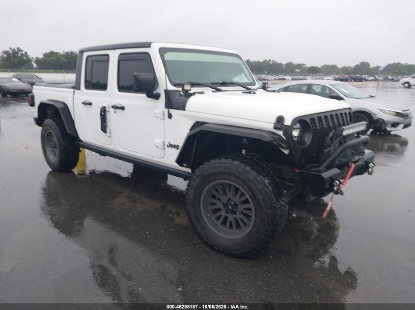 Vin: 1c6hjtag6ml541904, lot: 46798350, jeep gladiator willys 4x4 2021 img_1