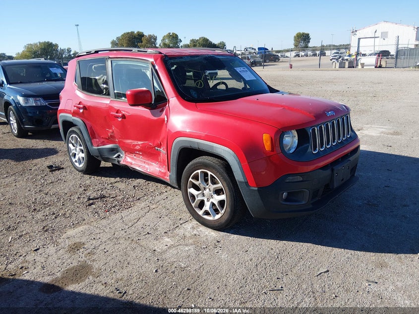 Vin: zaccjabb2hpe57851, lot: 46798352, jeep renegade latitude fwd 2017 img_1