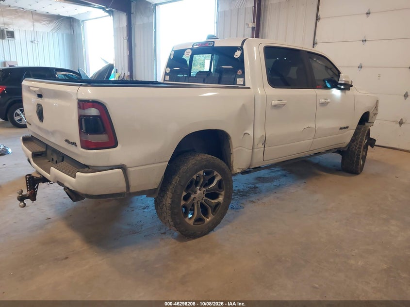 Vin: 1c6srflt4kn863856, lot: 46798371, ram 1500 rebel 20194