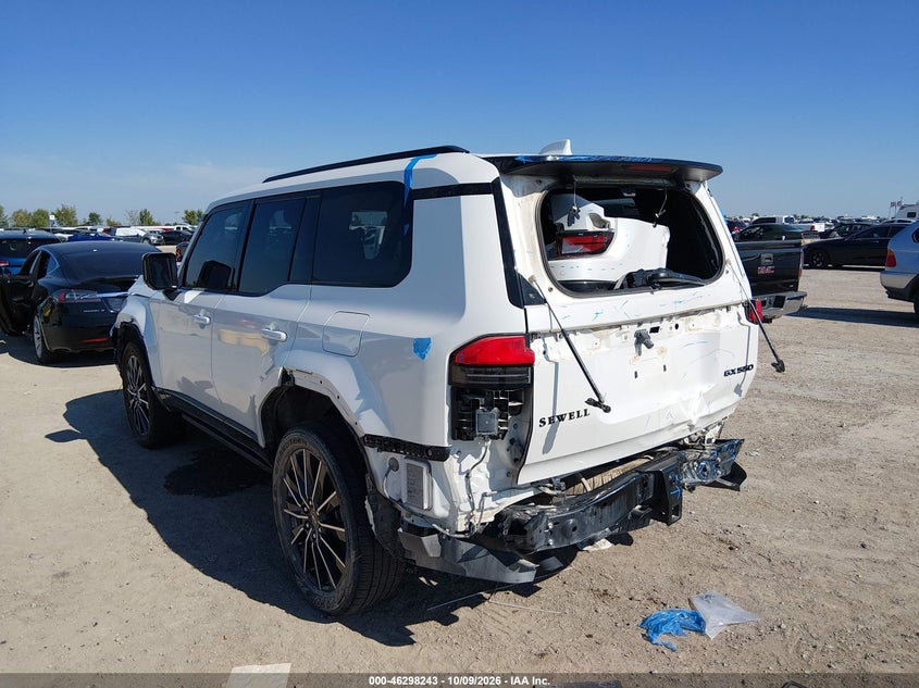 Vin: jtjvbcdx2r5003794, lot: 46798406, lexus gx 550 luxury+ 20243