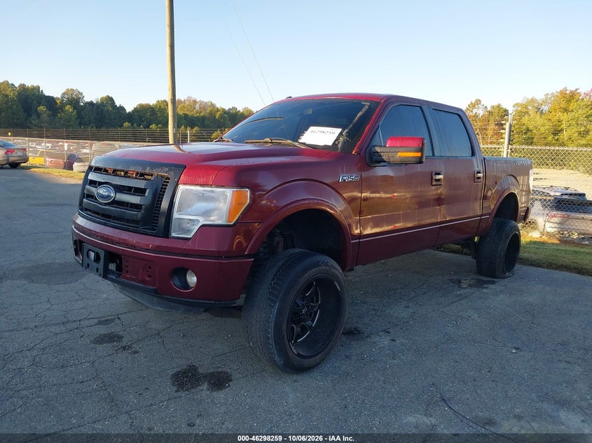 2012 Ford F-150 Xlt, Theft Recovery, IAAI, VIN 1FTFW1ET2CKE30011 — photo 2