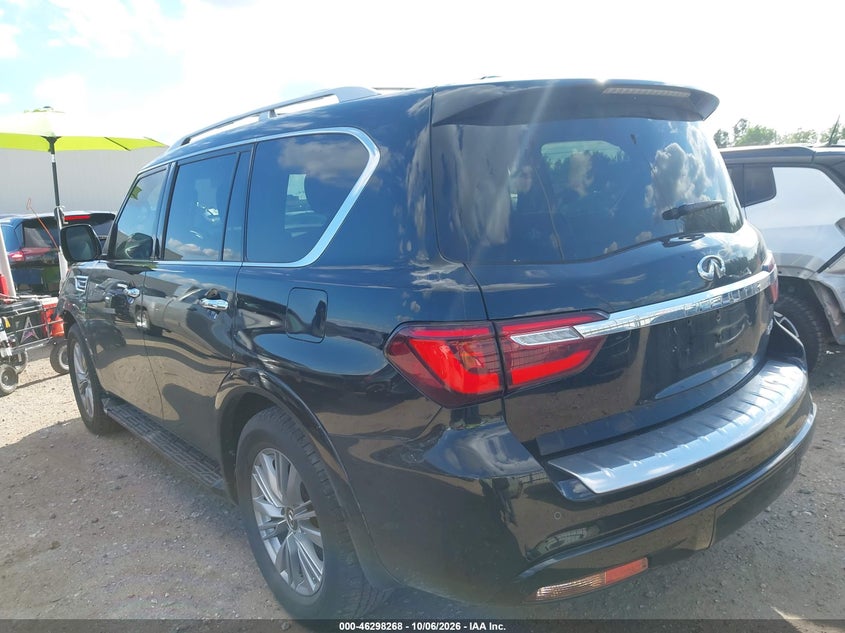 Vin: jn8az2nf8k9681854, lot: 46798431, infiniti qx80 luxe 20193