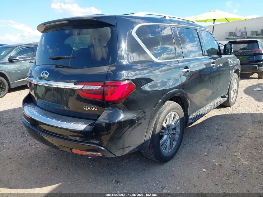 Vin: jn8az2nf8k9681854, lot: 46798431, infiniti qx80 luxe 20194