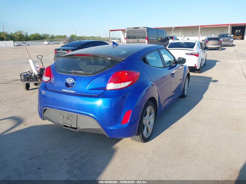 HYUNDAI VELOSTER 2014 VIN KMHTC6AD6EU211210