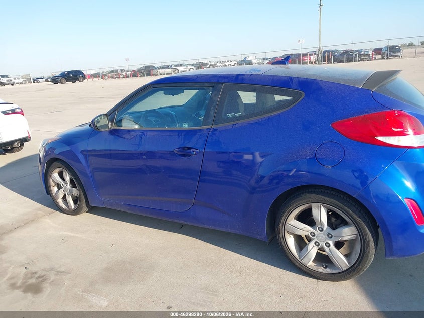 HYUNDAI VELOSTER 2014 VIN KMHTC6AD6EU211210