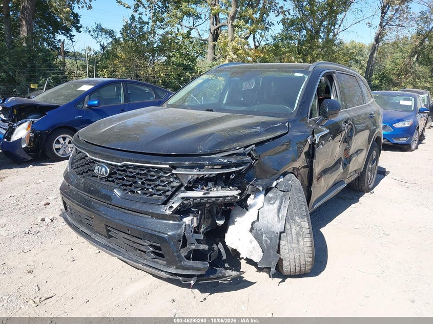 Vin: kndrh4lg3m5022261, lot: 46798454, kia sorento hybrid ex 20212