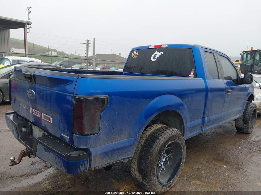 Vin: 1ftex1ep6jfa04775, lot: 46798468, ford f-150 xl 20184