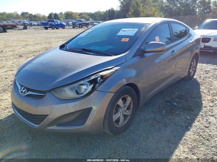 Vin: 5npdh4ae6fh560256, lot: 46798483, hyundai elantra se 20152