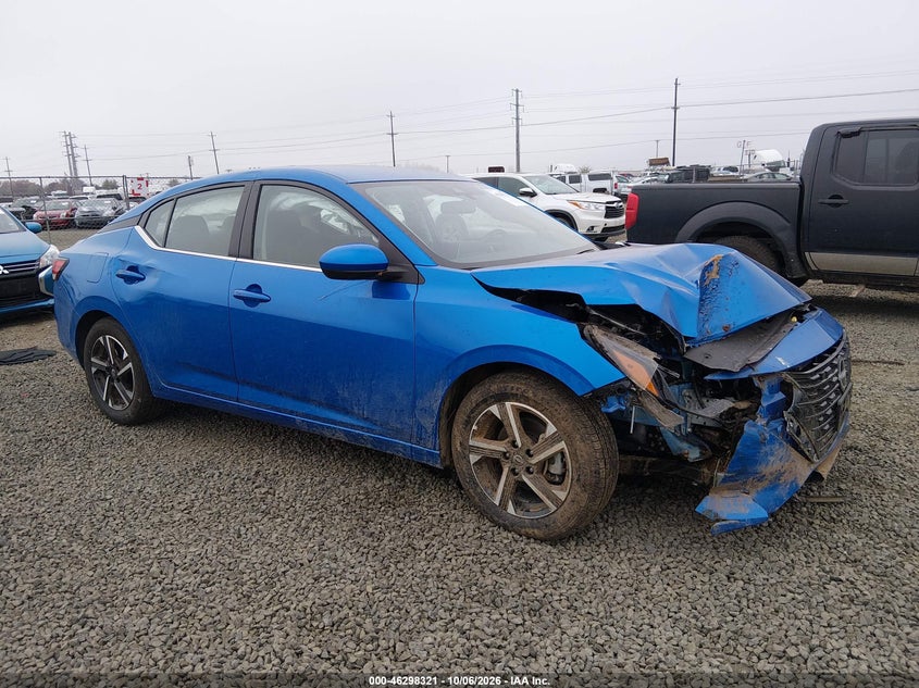 Vin: 3n1ab8cvxsy323312, lot: 46798484, nissan sentra sv 2025 img_1