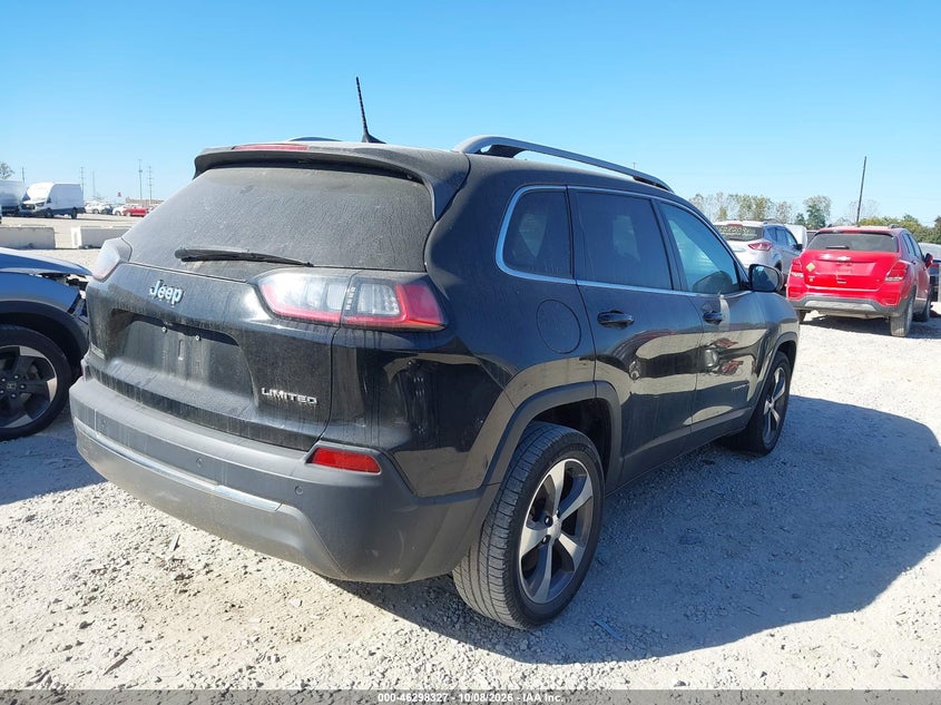 Vin: 1c4pjldb1kd216072, lot: 46798490, jeep cherokee limited fwd 20194