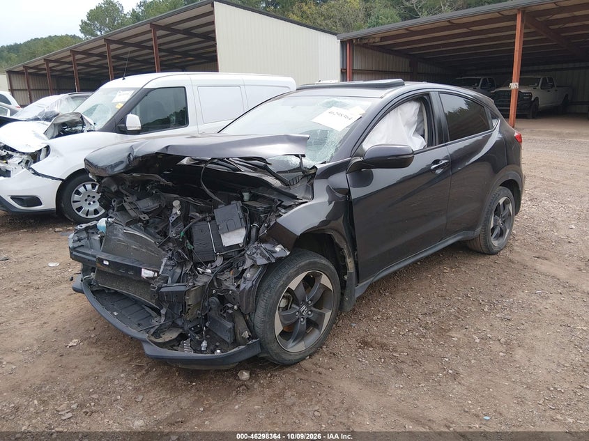2018 Honda Hr-V Ex, Front End, IAAI, VIN 3CZRU5H56JM721585 — photo 2