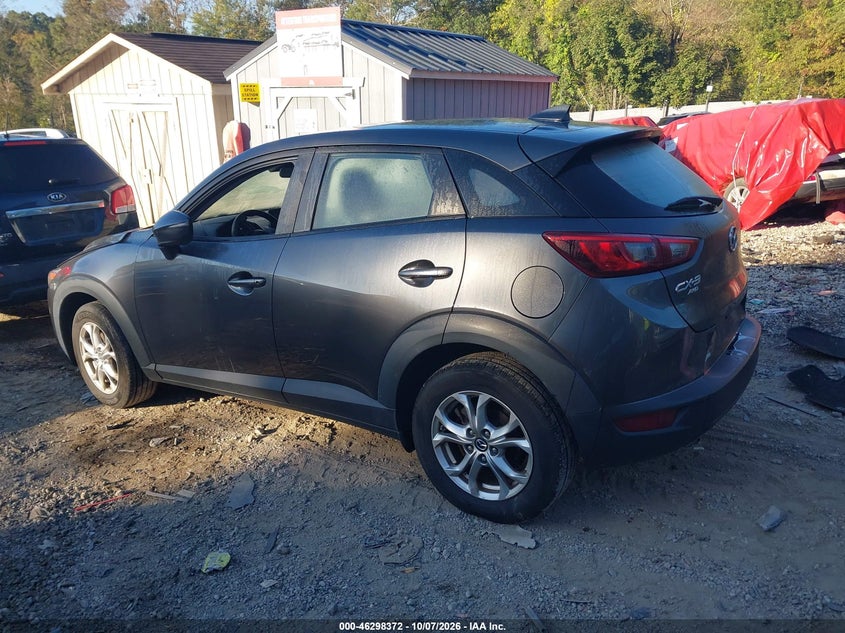 Vin: jm1dkfb78k1420594, lot: 46798535, mazda cx-3 sport 20193