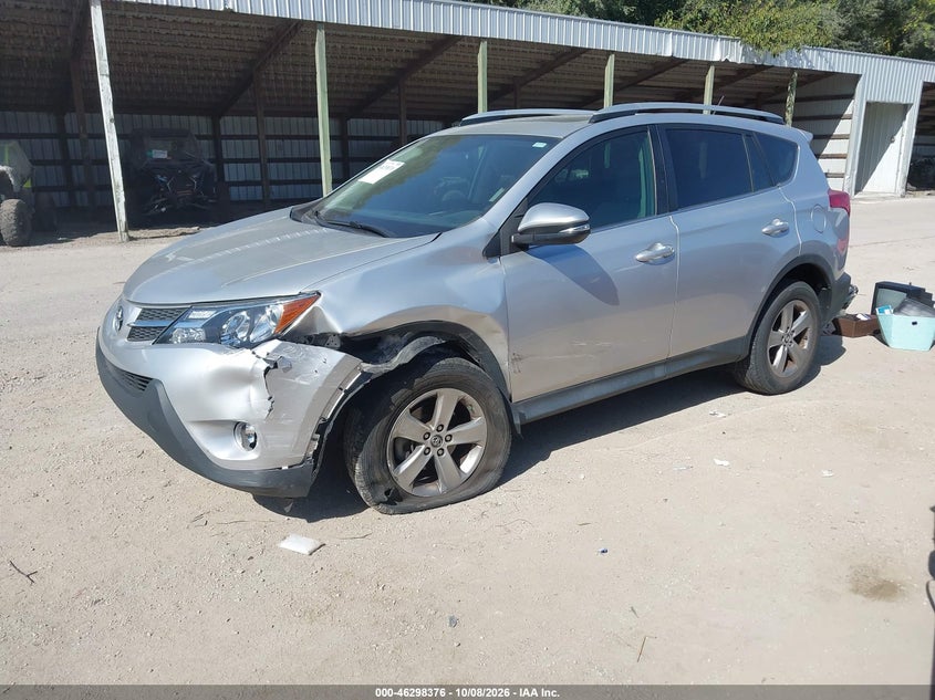 Vin: 2t3rfrev4fw236136, lot: 46798538, toyota rav4 xle 20152