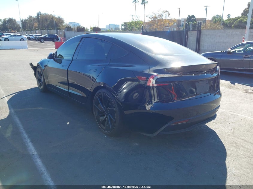 Vin: 5yj3e1ea5sf031741, lot: 46798545, tesla model 3 long range rear-wheel drive/standard rear-wheel drive 20253