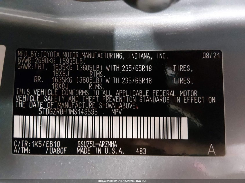 TOYOTA HIGHLANDER - zdjęcie 9