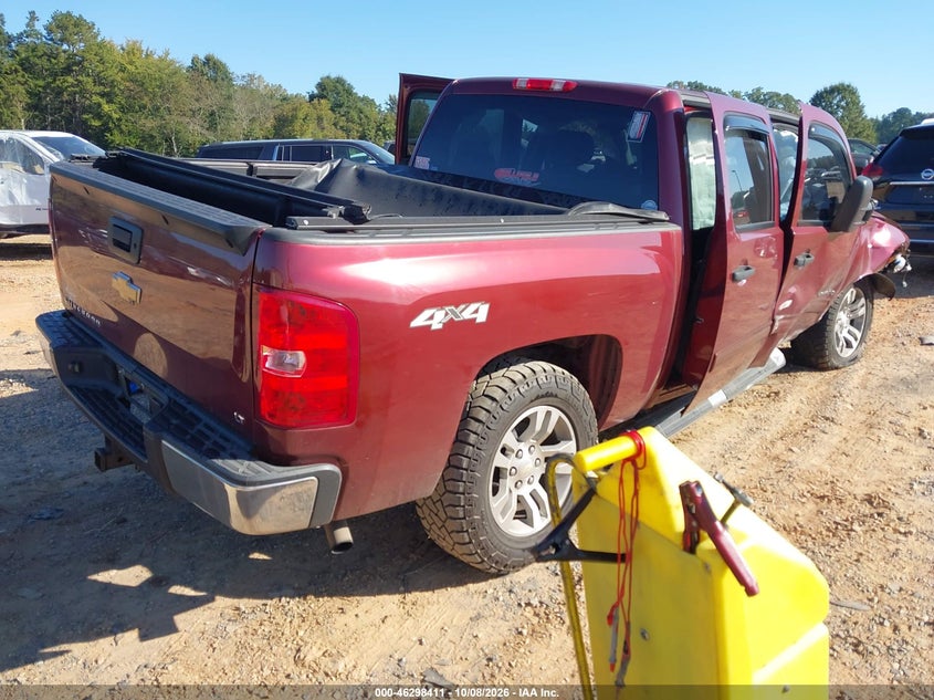 Vin: 3gcpkse78dg254261, lot: 46798574, chevrolet silverado 1500 lt 20134