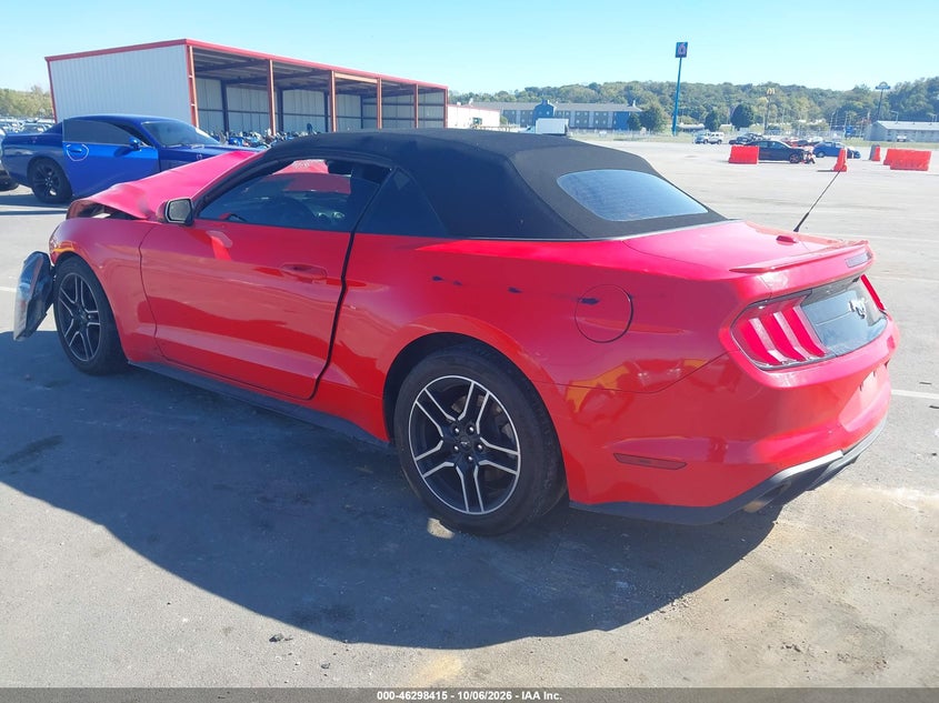 Vin: 1fatp8uh7m5115846, lot: 46798578, ford mustang ecoboost premium 20213