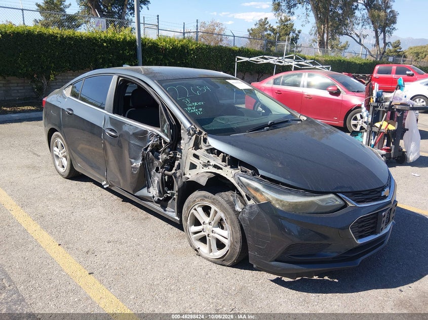 Vin: 1g1be5sm3h7207307, lot: 46798587, chevrolet cruze lt auto 20171