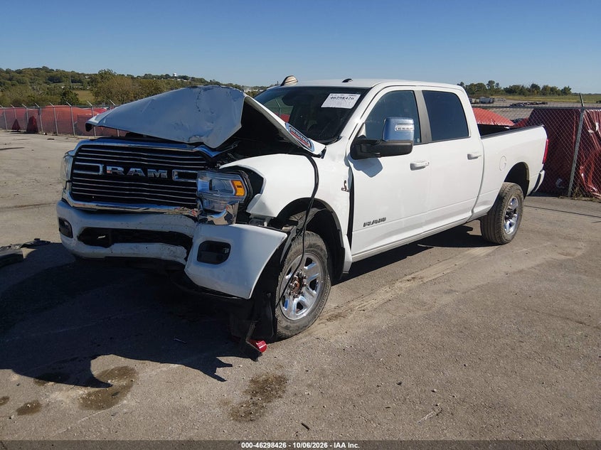 Vin: 3c6ur5fl4pg588665, lot: 46798589, ram 2500 laramie  4x4 6'4 box 20232