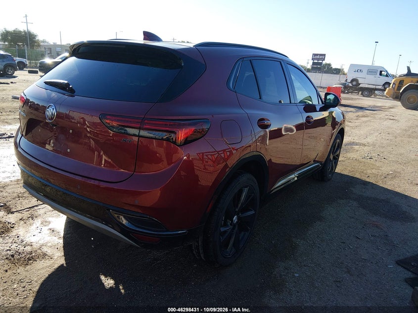 Vin: lrbfznr4xmd179891, lot: 46798594, buick envision fwd essence 20214