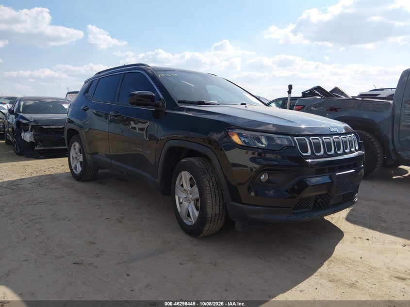 Vin: 3c4njcbb4nt138024, lot: 46798608, jeep compass latitude fwd 20221
