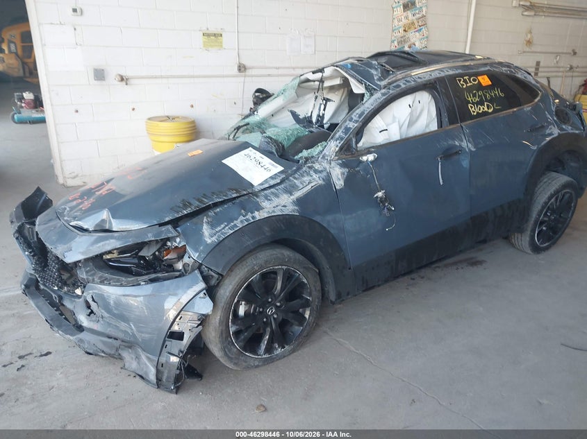 Vin: 3mvdmbay5nm444192, lot: 46798609, mazda cx-30 2.5 turbo 20222
