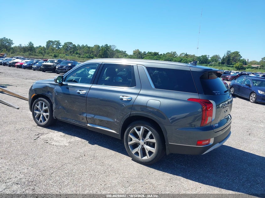 Vin: km8r44he0lu099107, lot: 46798615, hyundai palisade sel 20203