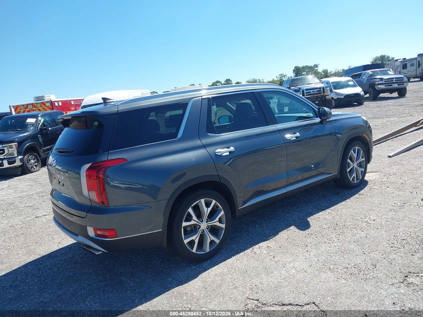Vin: km8r44he0lu099107, lot: 46798615, hyundai palisade sel 20204