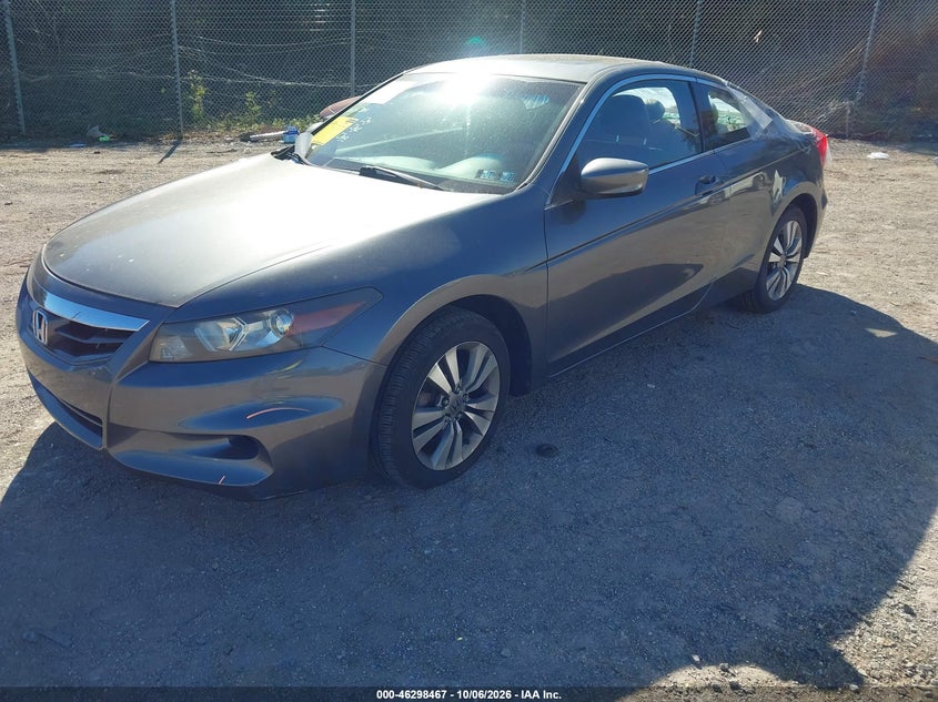2012 Honda Accord 2.4 Ex-L, Крыша, IAAI, VIN 1HGCS1B87CA015563 — фото 2