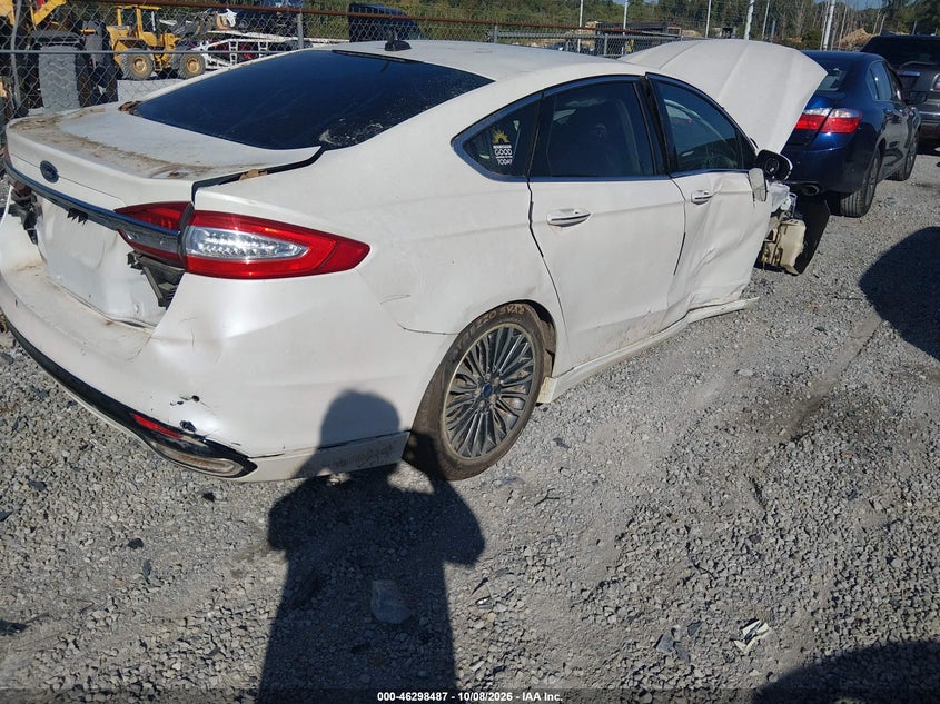Vin: 3fa6p0k97hr124690, lot: 46798650, ford fusion titanium 20174