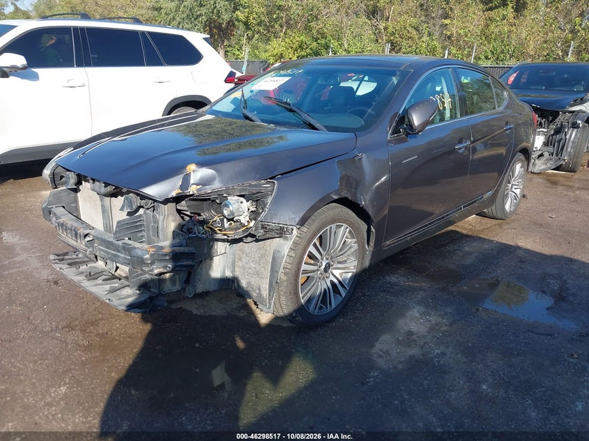 Vin: knaln4d76f5197598, lot: 46798680, kia cadenza premium 20152