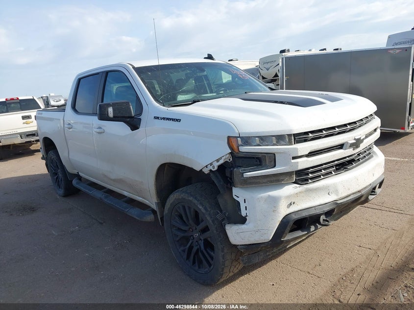 Vin: 1gcuyeel7lz381405, lot: 46798707, chevrolet silverado 1500 4wd  short bed rst 2020 img_1