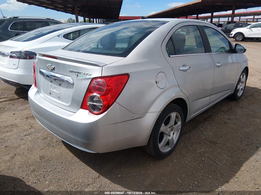 Vin: 1g1je5sg1e4126874, lot: 46798710, chevrolet sonic ltz auto 20144