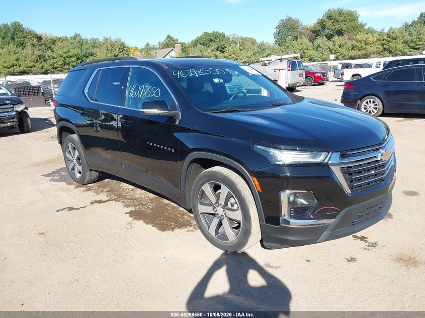 Vin: 1gnevhkw1nj128702, lot: 46798713, chevrolet traverse awd lt leather 20221