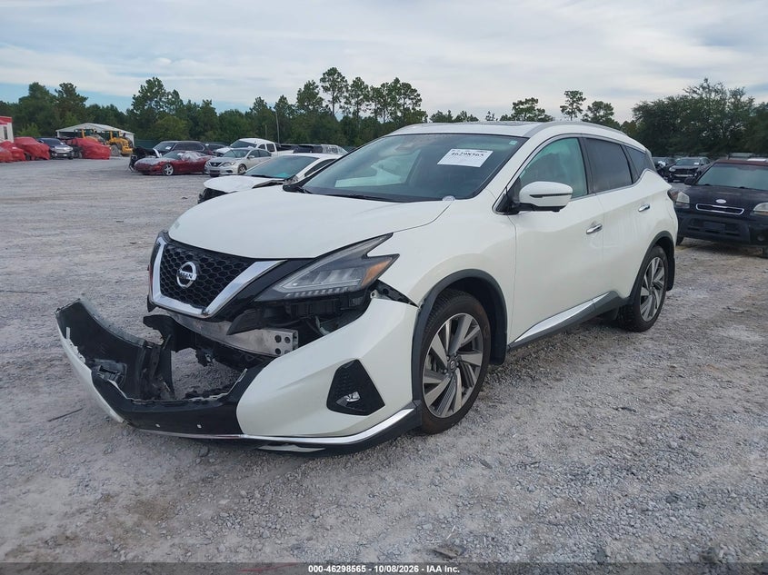 Vin: 5n1az2cj1ln169070, lot: 46798728, nissan murano sl fwd 20202