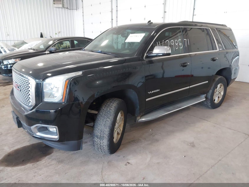 Vin: 1gks2bkc2fr131235, lot: 46798734, gmc yukon slt 20152