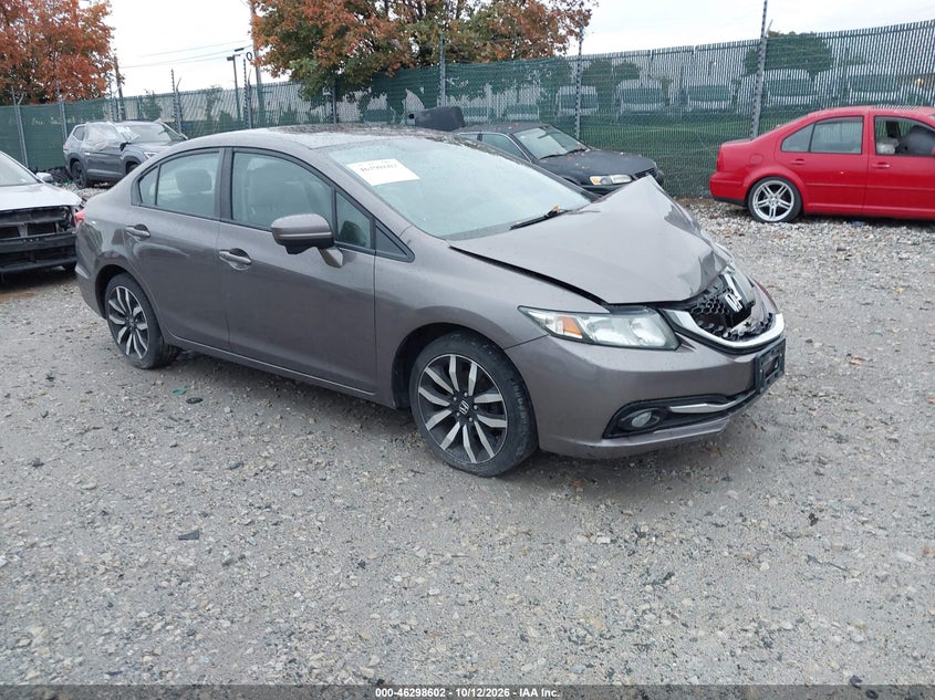 Vin: 19xfb2f9xfe235365, lot: 46798765, honda civic ex-l 2015 img_1