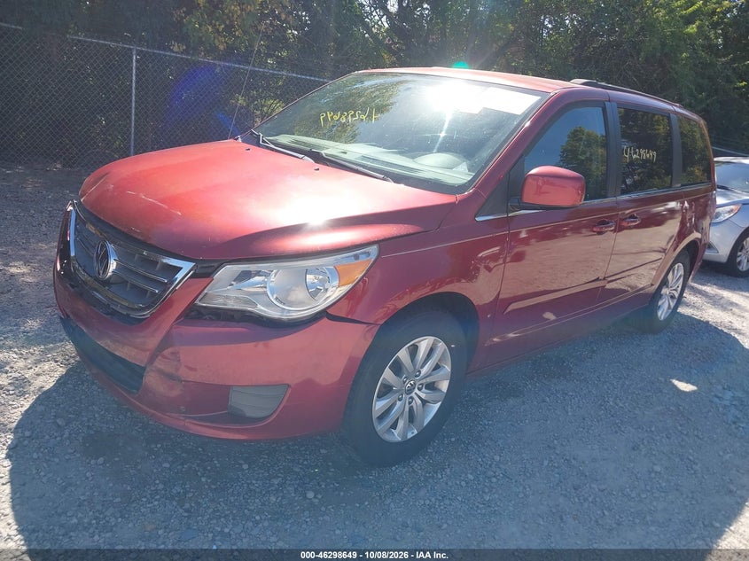 Vin: 2c4rvabg5cr194043, lot: 46798812, volkswagen routan se 20122