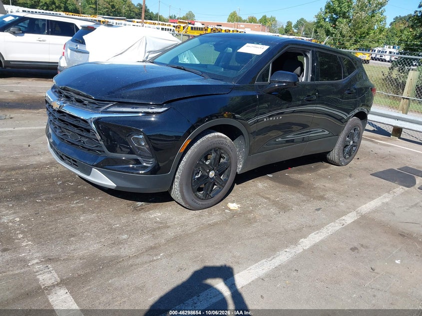 Vin: 3gnkbcr42ss201928, lot: 46798817, chevrolet blazer fwd 2lt 20252