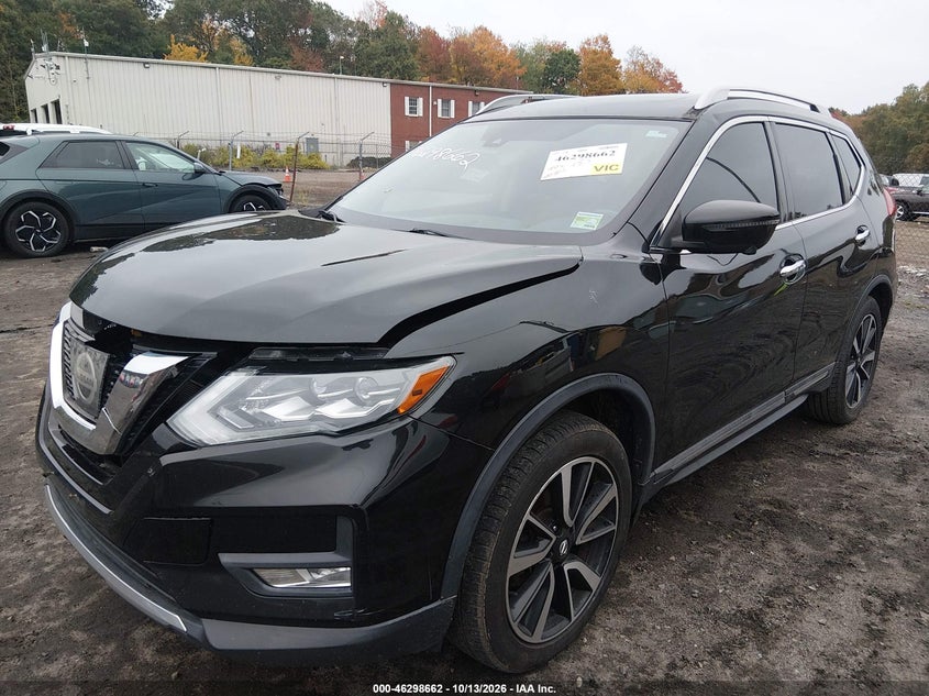 Vin: 5n1at2mvxhc758608, lot: 46798824, nissan rogue s/sl/sv 20172
