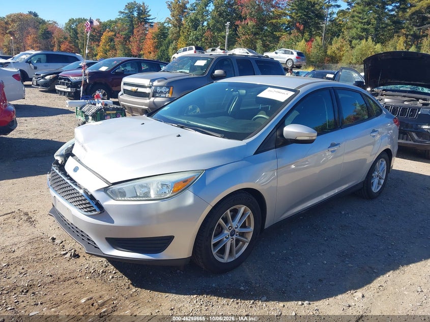 Vin: 1fadp3f22fl204691, lot: 46798828, ford focus se 20152