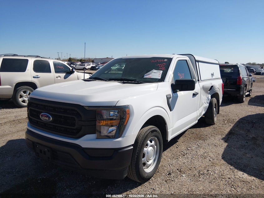 2023 Ford F-150 Xl, Left Side, IAAI, VIN 1FTMF1CB0PKE50961 — photo 2