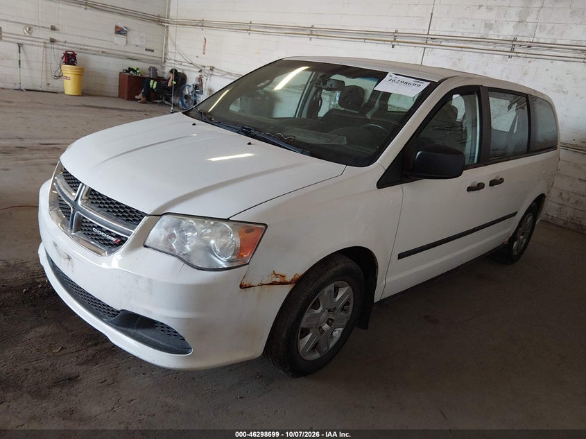 DODGE GRAND CARAVAN 2013 VIN 2C4RDGBG3DR557155