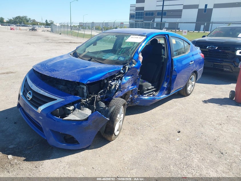 Vin: 3n1cn7apxhl843398, lot: 46798865, nissan versa 1.6 sv 20172
