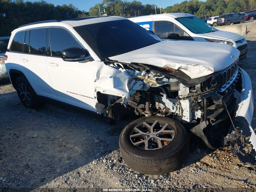Vin: 1c4rjgbg4rc206635, lot: 46798868, jeep grand cherokee limited 4x2 20241