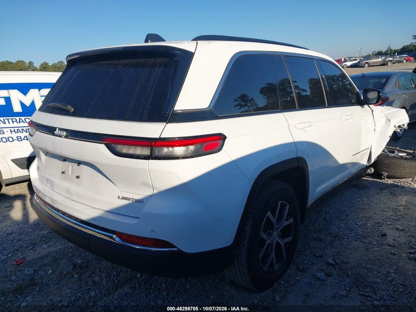 Vin: 1c4rjgbg4rc206635, lot: 46798868, jeep grand cherokee limited 4x2 20244